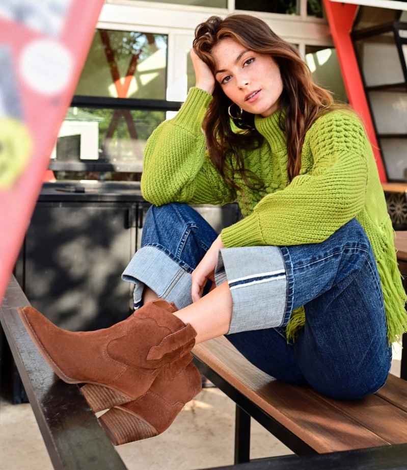 roslyn western bootie