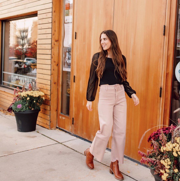 brown leather Greyson boot