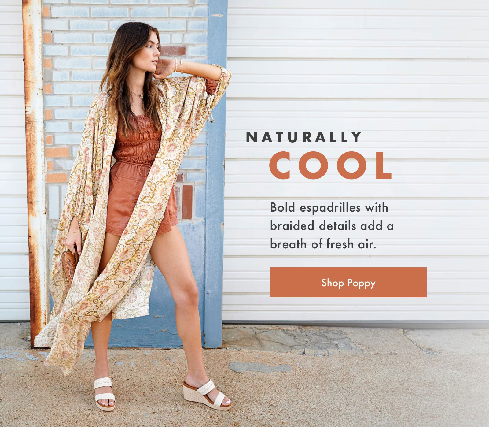 shop poppy wedge sandal