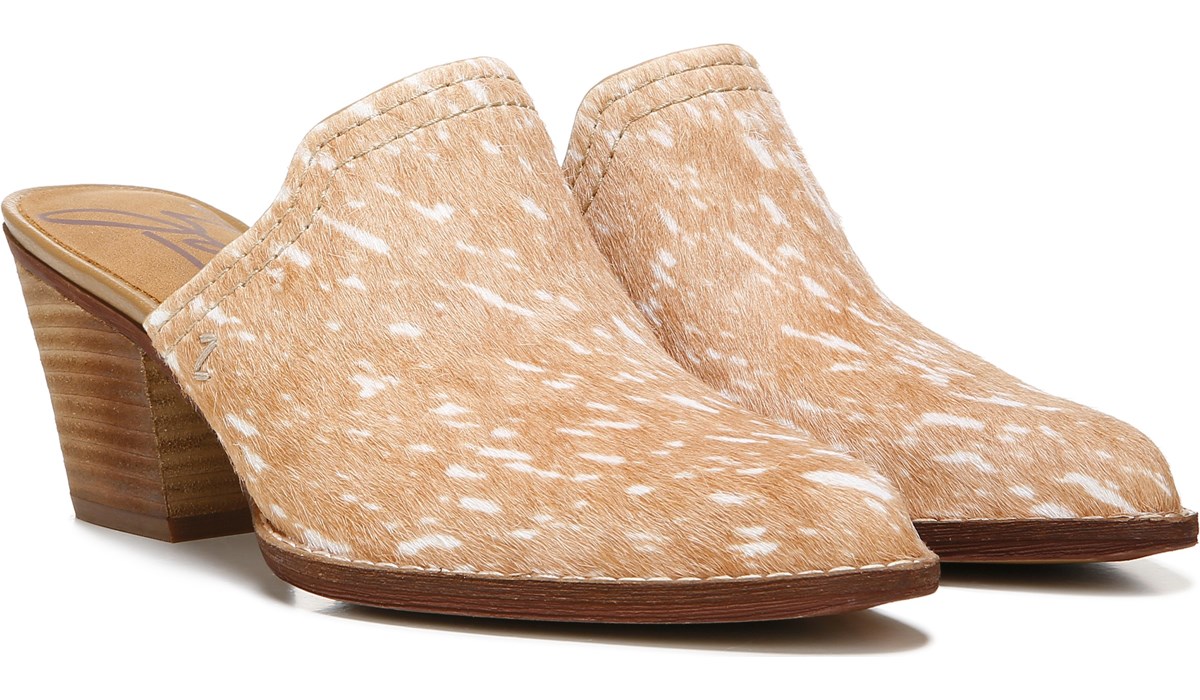 shilou block heel mule