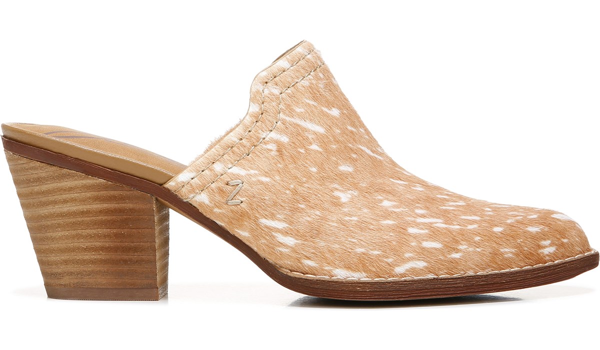 shilou block heel mule